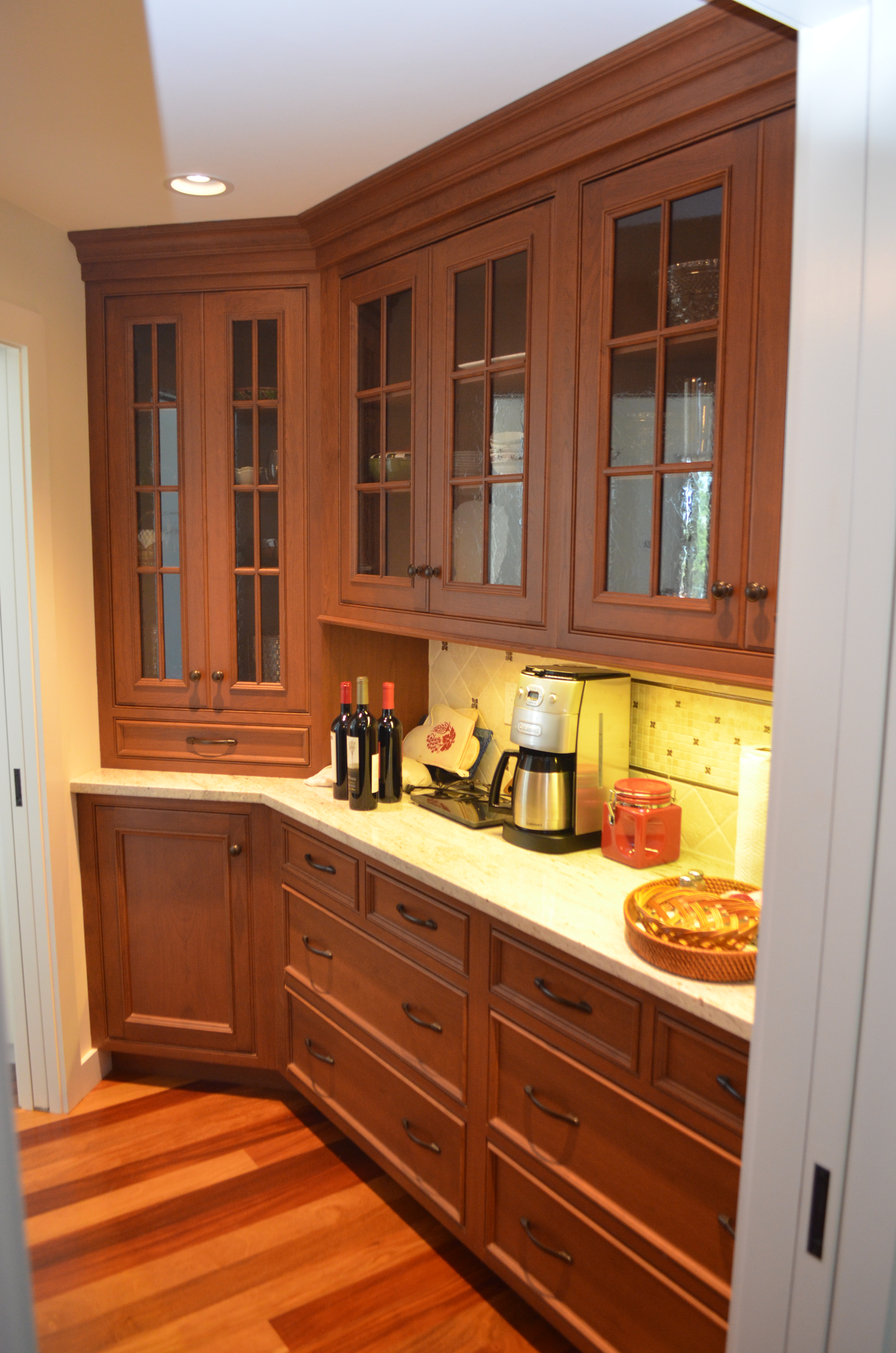 The Age Old Pantry Off Of The Kitchen Wood Palace Kitchens Inc